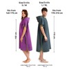 Fit-Flip Bath Poncho for Men and Women, Compact and Very