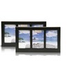Klikel 5x7 Picture Frame - Black Wooden Collage Frame Set
