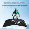 HIKUDIY 355x346mm PET PEO Double Side Build Plate for Bambu