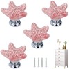 Starfish Drawer Knobs Coastal Kitchen Cabinet Knos Beach Themeb Knob