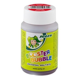 JOLLY Booster Bubble, Non-Toxic Universal Painting Ink, Cherry Red, Suitable for Painting, Washable Ink, 100 ml Enough for 40 Booster XL Refills, for Toddlers from 3 Years