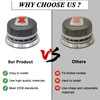 DEEKOOL Upgraded 88848 Gas Grill Burner Knobs, Compatible with Weber