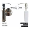 Dolores Dispensador Jabon Universa Para Fregadero Cocina Acero Inoxi