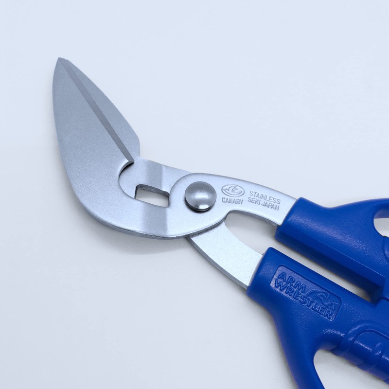 Hasegawa Knife AWH-215 Scissors, Arm Wrestler for Flat Iron Tan,