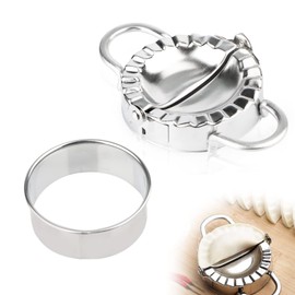 Dumpling Maker, Stainless Steel Ravioli Shaper, Dumpling Maker Set, Dumpling Mould Dumpling Cutter