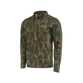 Muddy Outdoors Men's TRX Lightweight Quarter Zip Shirt Mossy Oak Greenleaf 2XL