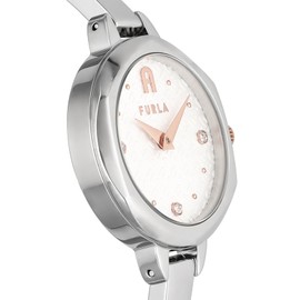 FURLA FURLA WATCH WOMEN'S PETITEBANGLE Quartz Watch Wrist Watch Accessory Jewelry Brand, Silver