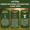 Premium No Mess Bird Seed by Freebird - Peanut Pieces,