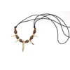 Scddboy Caveman Necklace,Bone Tooth Necklace for men