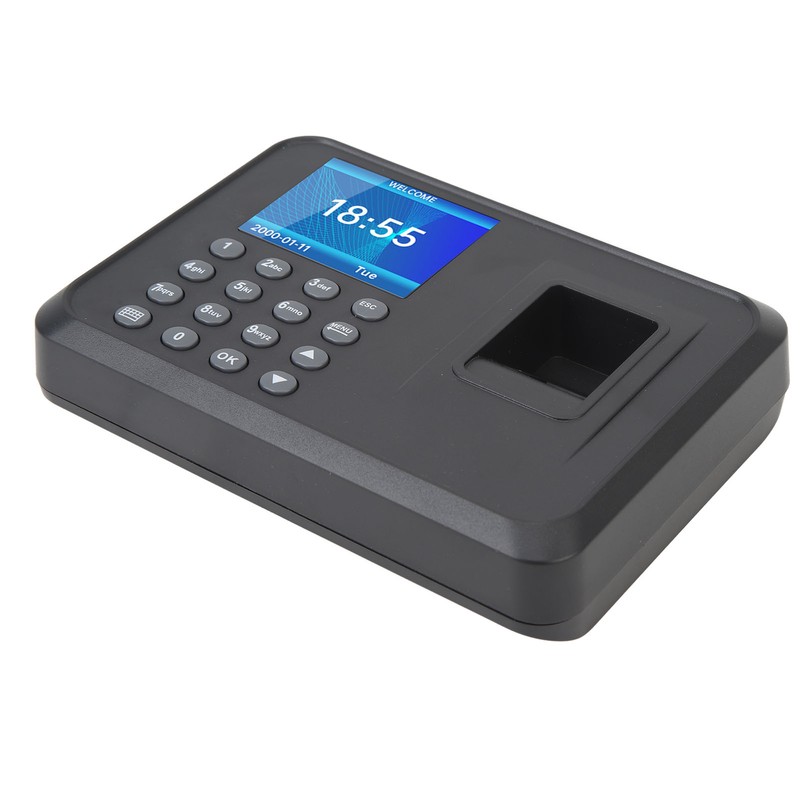 Fingerprint Attendance Machine Efficient Management Employee Checking in Recorder 100‑240V
