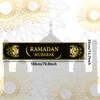 Ramadan Mubarak Table Runner Ramadan Table Decorations, Ramadan Tablecloth Happy