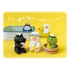 Decole ZCB-86140 Rubbing Cat, Brown White, Approx. 1.0 x 1.1