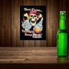 Shawprint Limited Time Flies When Your Having Rum RETRO METAL