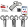 Phorin 4 x Heater Bleed Keys – Universal for All