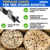 SOMADA 3/8-Inch x 10-Inch Auger Drill Bit for Wood, Quick