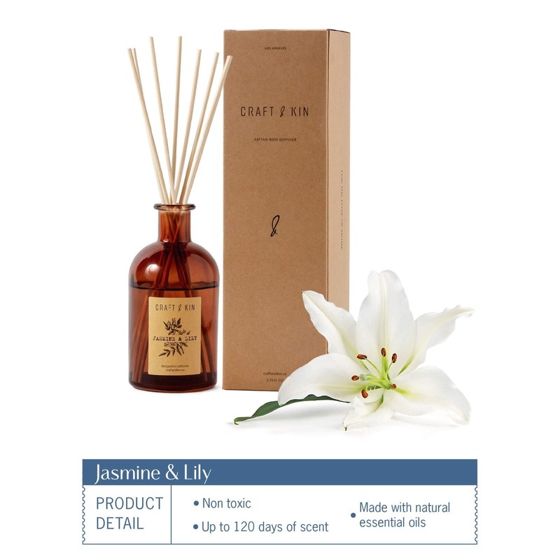Craft & Kin Sage, Mint & Lavender Reed Diffuser |