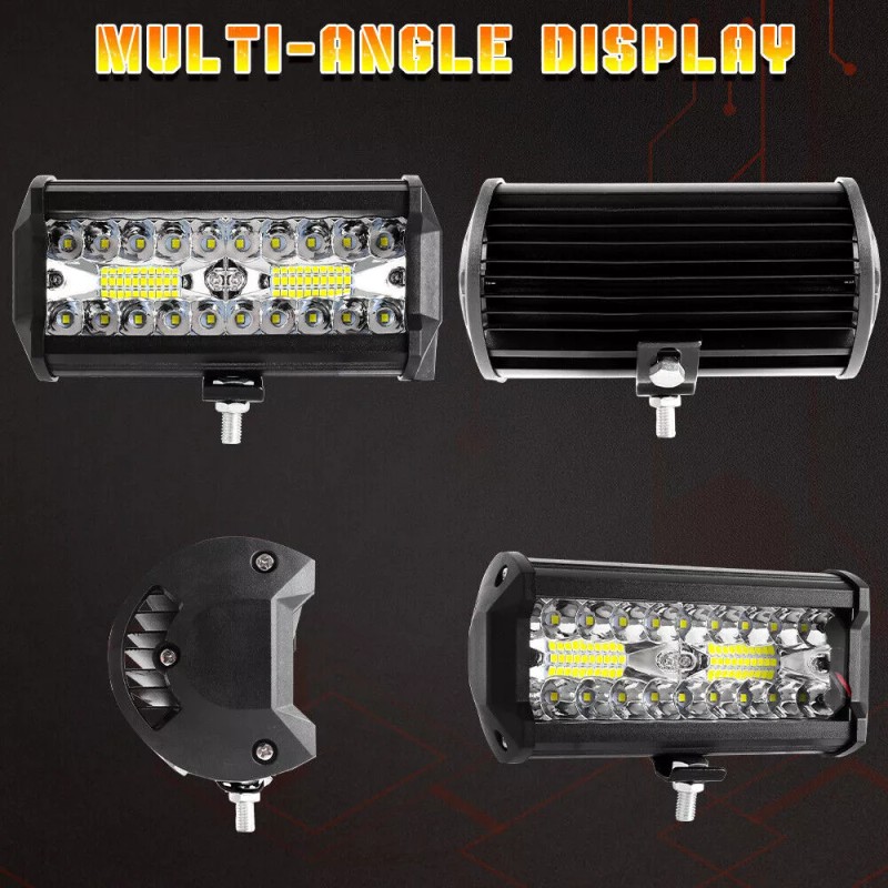 youlikemotors8 4x 7'' LED Headlights Fit Caterpillar Skid Steer Excavator