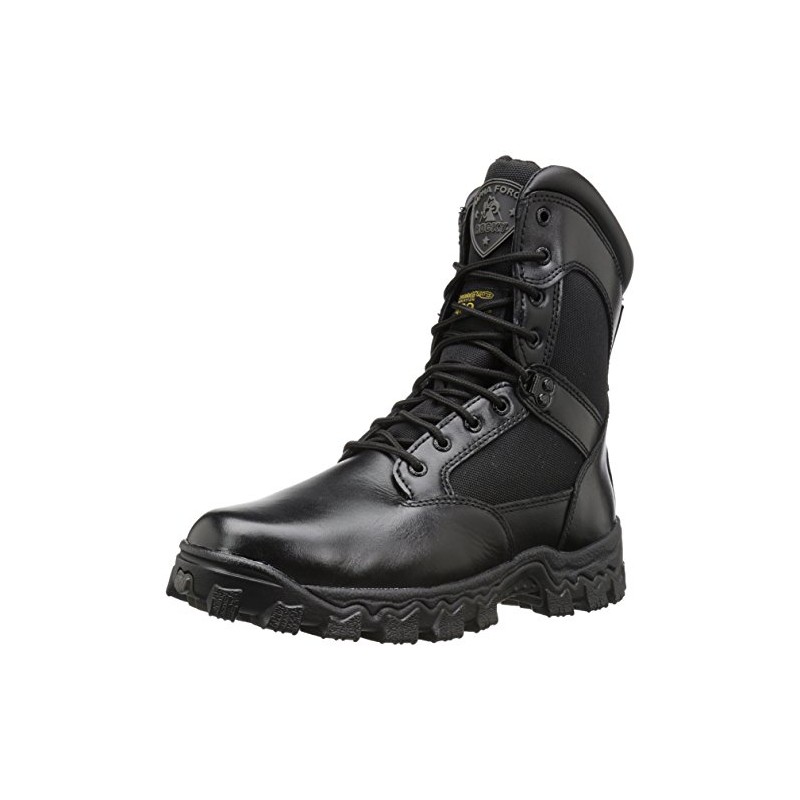 ROCKY Alpha Force Waterproof 400G Insulated Public Service Boot, Black,