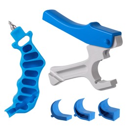 FOGWOWO 2 Pcs Drip Irrigation Hole Punch Tool,Watering System Drip Irrigation Tubing Hole Punch Used for 16/20/25/32 mm PE Pipe and Emitter Insertion