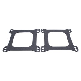 1 SET Black Carb spacers 1/2" Tall Open Phenolic Carburetor Spacer Compatible with Holley 4150/4160 4bbl. SBC BBC Carb