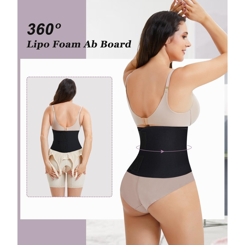 YERKOAD 360 Lipo Foam Ab Board Post Surgery Liposuction Abdominal
