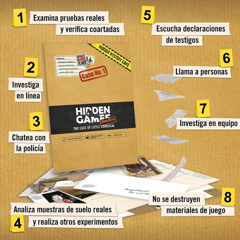 Hidden Games Lugar de Los hechos - El caso de