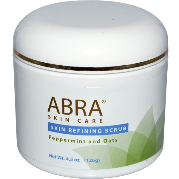 Abra Therapeutics Skin Refining Scrub Peppermint and Oats - 4.5 oz