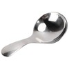 QANYEGN Stainless Steel Short Handle Spoon, Silver Short Handle Spoons,