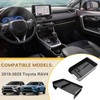 Center Console Organizer Tray Compatible with Toyota RAV4 2025 2024