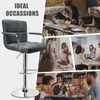 Huracan Swivel Counter Height Stool Set of 2 Grey Bar