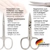 3 Swords Germany - manicure pedicure kit set - genuine