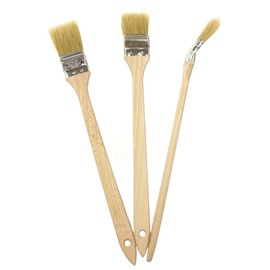 POL-BRUSH Radiator Paint Brush 3pcs - Set of Long Handled Paint Brushes - Behind Radiator Paint Brush 3 pcs 1,41" /36mm
