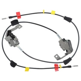 HiSport Rear Left and Right Door Latch Cable for 1997-2004 Ford F250 F150 Heritage Extended Cab Pickup 1997 1998 1999 2000 2001 2002 2003 2004 | OEM Replacement 6L3Z-18264A27-A 6L3Z-18264A26-A