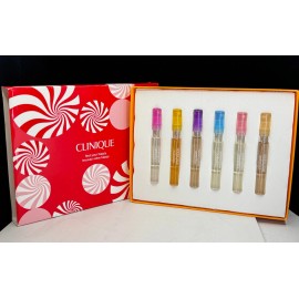 Clinique find your happy 6 pcs parfum spray gift set (0.17 oz X 6) each NIB