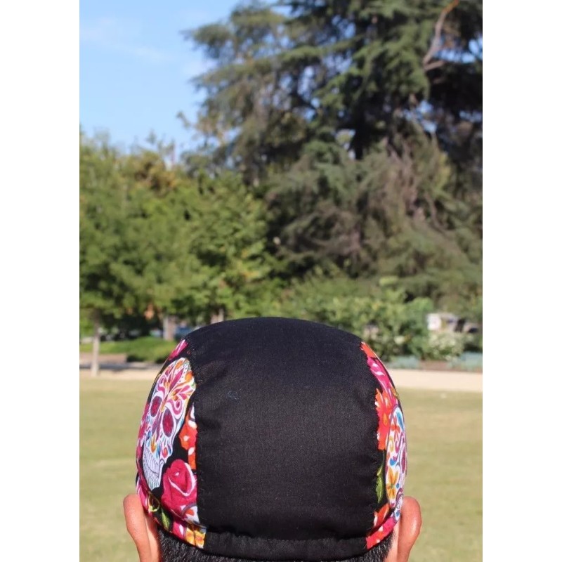 "Handmade" CYCLING CAP SKULL SUGAR HANDMADE ANY SIZE