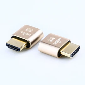 DTECH HDMI Dummy Plug 4K Display Emulator Compatible with Windows Mac OSX Linux for Computer Server Remote Access Mining (fit-Headless, 2 pack)