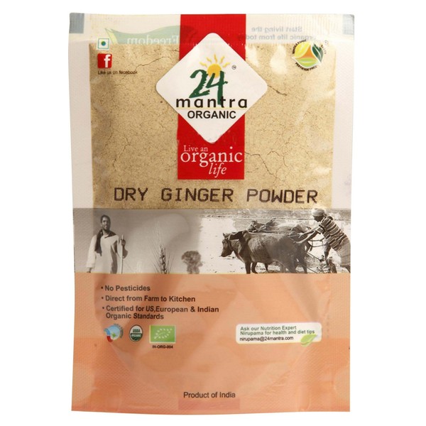 24 Mantara 24 Mantra Organic Dry Ginger Powder - 7 Ounce ,, ()
