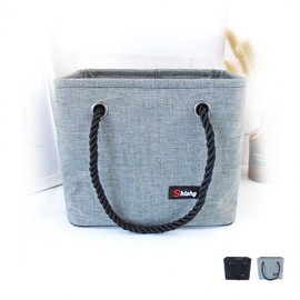 Quick-Dry Swimming Pool Bag & Bath Caddy Foldable Gray