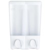 Better Living Clear Choice Two Chamber Shower Dispenser White 14.2