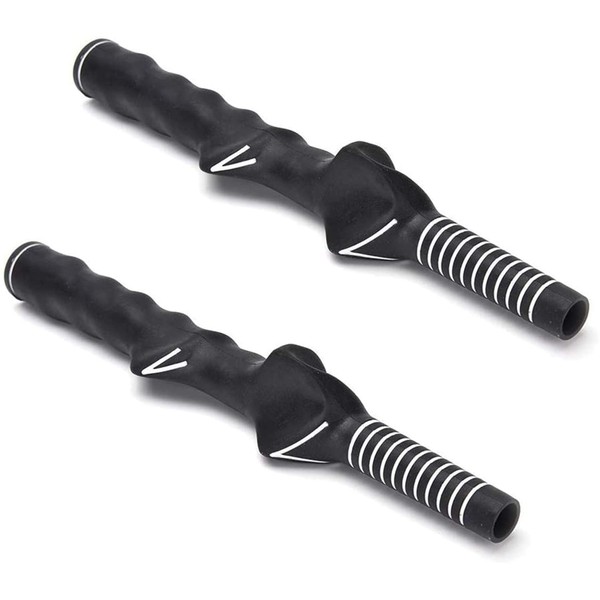 Golden Apple 2 Pcs Right-Handed Golf Swing Training Grip Trainer