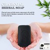 HERBOGANIC Charcoal Herbal Soap | Natural Bar Soap for Face