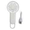 Handheld Fan USB Rechargeable Hand Fan Silent Operation Easy Hanging
