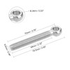 sourcing map M10 x 70mm 304 Stainless Steel Machine Shoulder