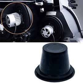 Xotic Tech 50mm Housing Dust Seal Cap Rubber Dustcover for Aftermarket Headlamp Xenon Light LED Retrofit