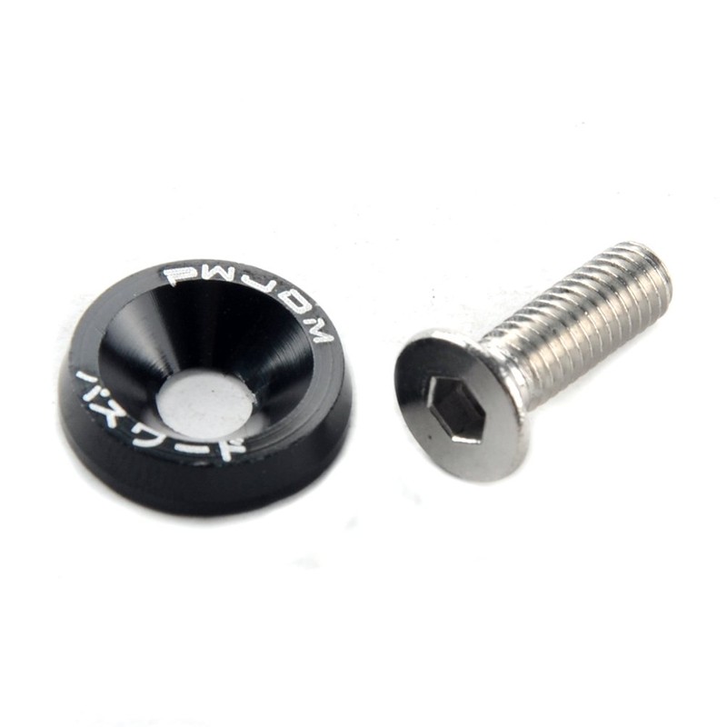 Car Styling Universal Anodised Aluminium Washers M6 x 20 Steel