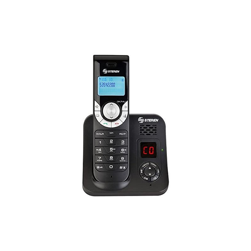 STEREN Teléfono inalámbrico DECT 6.0, con contestadora TEL-2480