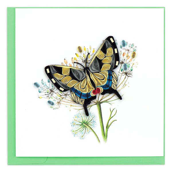 Quilling Card 3D Greeting Cards Swallowtail Butterfly