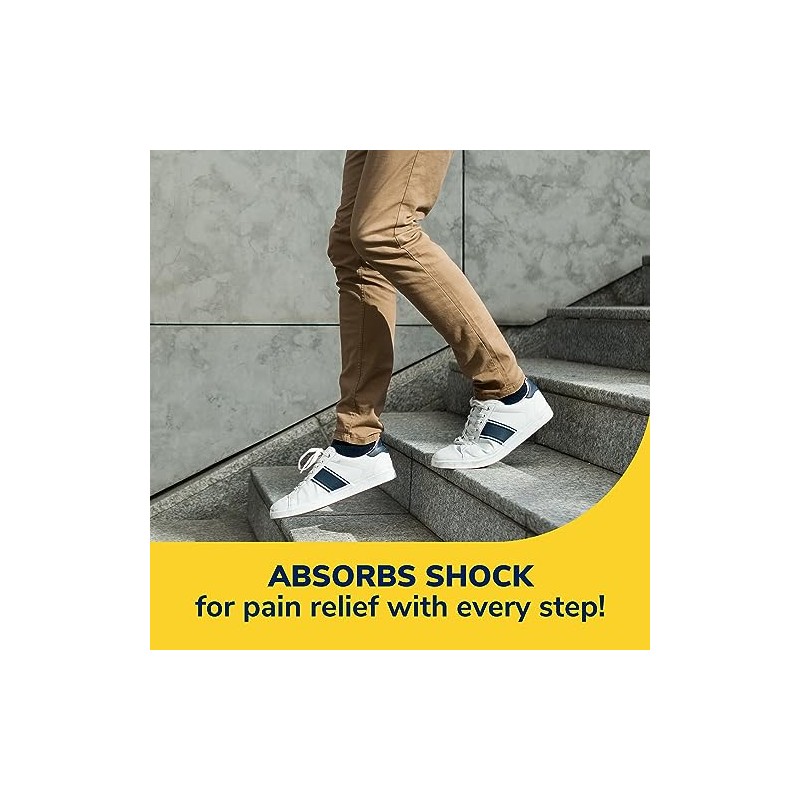 Dr. Scholl's Knee Pain Orthotics for Men Shoe Size 8-14
