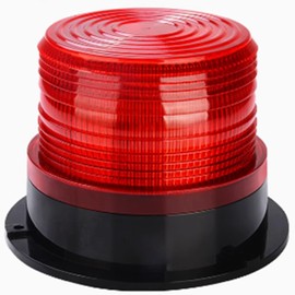 Boxonly Warning Light Red LED Emergency Safety Flashing Warning Lamp Factories Transportation Machinery Industry Engineering Car Light School Buses Alarm Lamp 220V