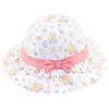 ANIMQUE Baby Girl Sun Hat Flower Motif Spring Summer Fishing